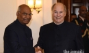 His Highness The Aga Khan meets with the President of India, Shri Ram Nath Kovind at Rashtrapati Bhavan   2018-02-21